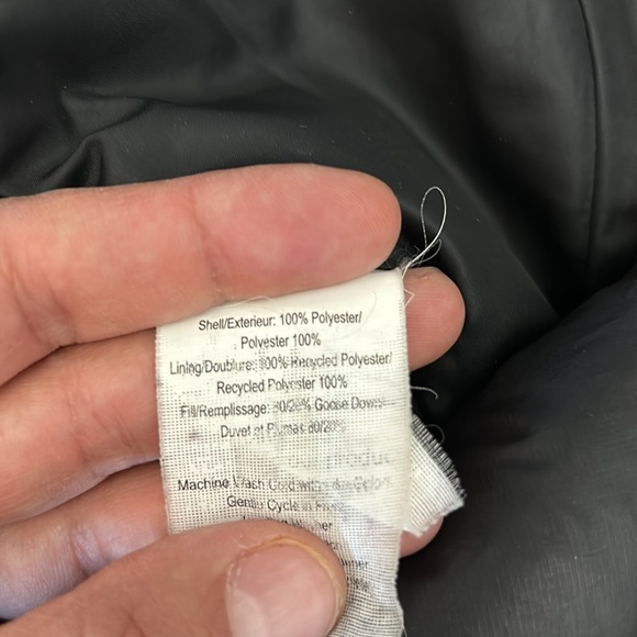 GoLite goose down vest black small - Picture 6 of 7